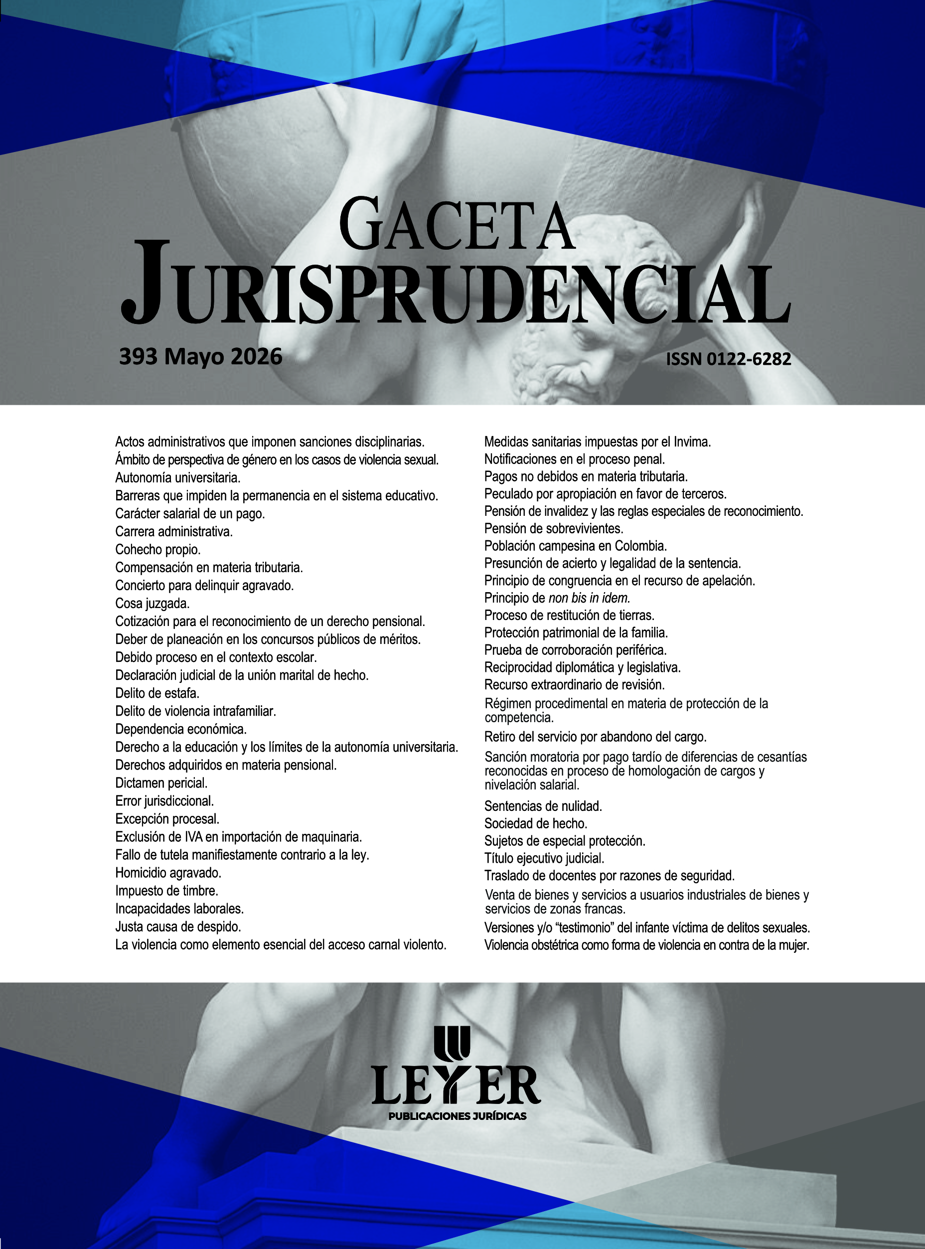 Gaceta 393 2026 Gacetas Jurisprudenciales - Imagen 1